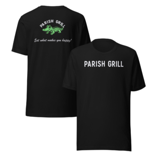 PARISH GRILL Gator Back Unisex T-shirt