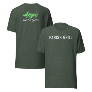 PARISH GRILL Waiter Gator Unisex T-shirt