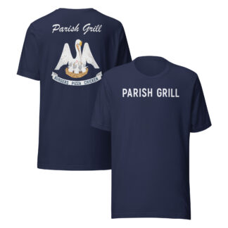 PARISH GRILL Louisiana Pelican Unisex T-shirt